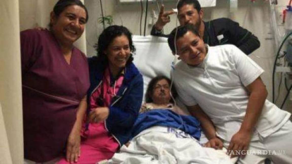 Polémica por foto de Margarito en el hospital