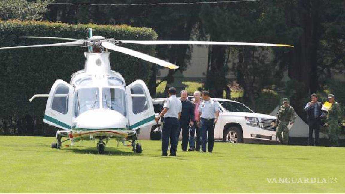 Reconoce Gamboa uso de helicóptero para jugar golf con el presidente