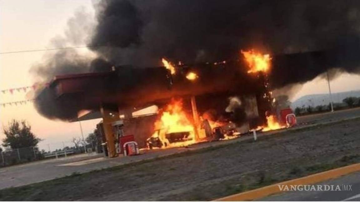 Se incendia gasolinera en Ocotlán, Jalisco