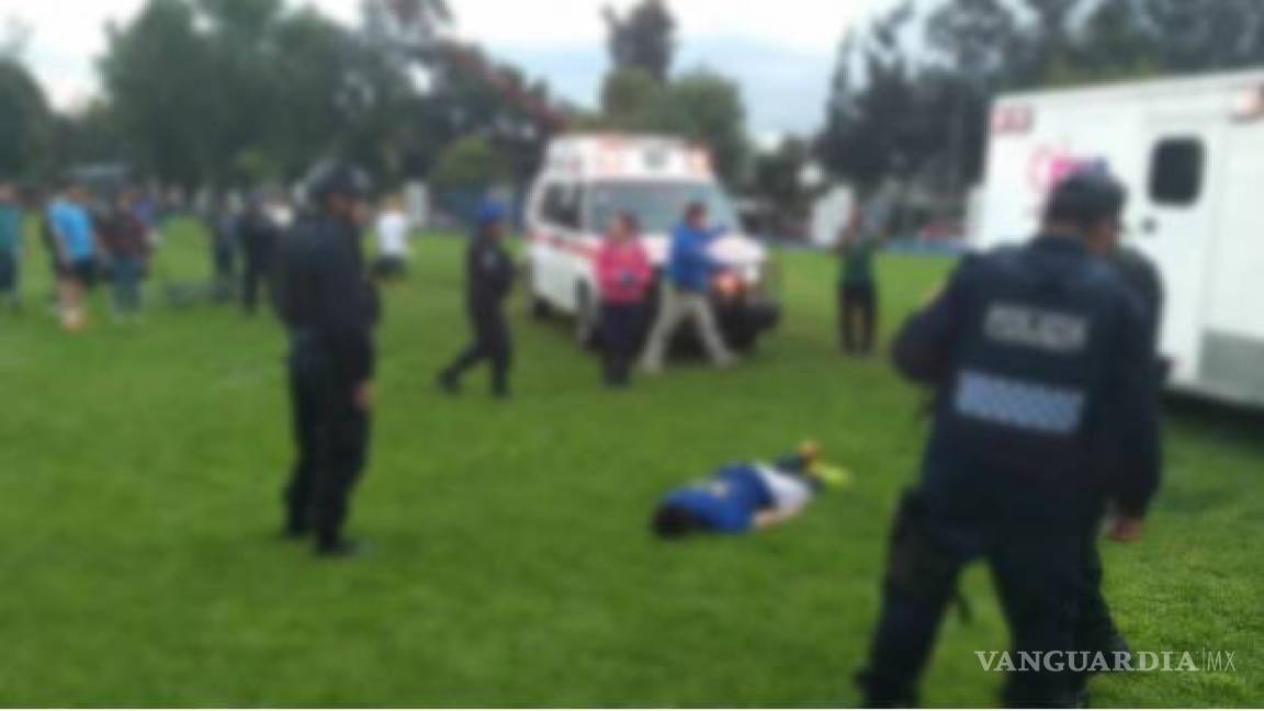 Muere joven en Deportivo El Zarco tras caer rayo en campo de futbol