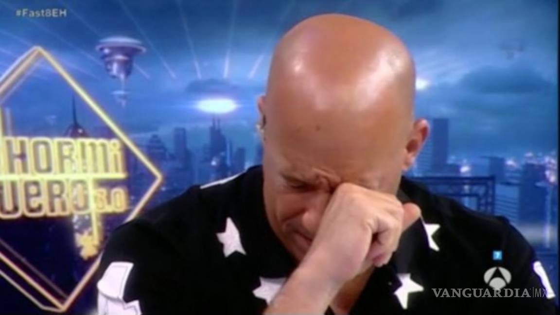 Vin Diesel contiene su llanto tras recordar a Paul Walker