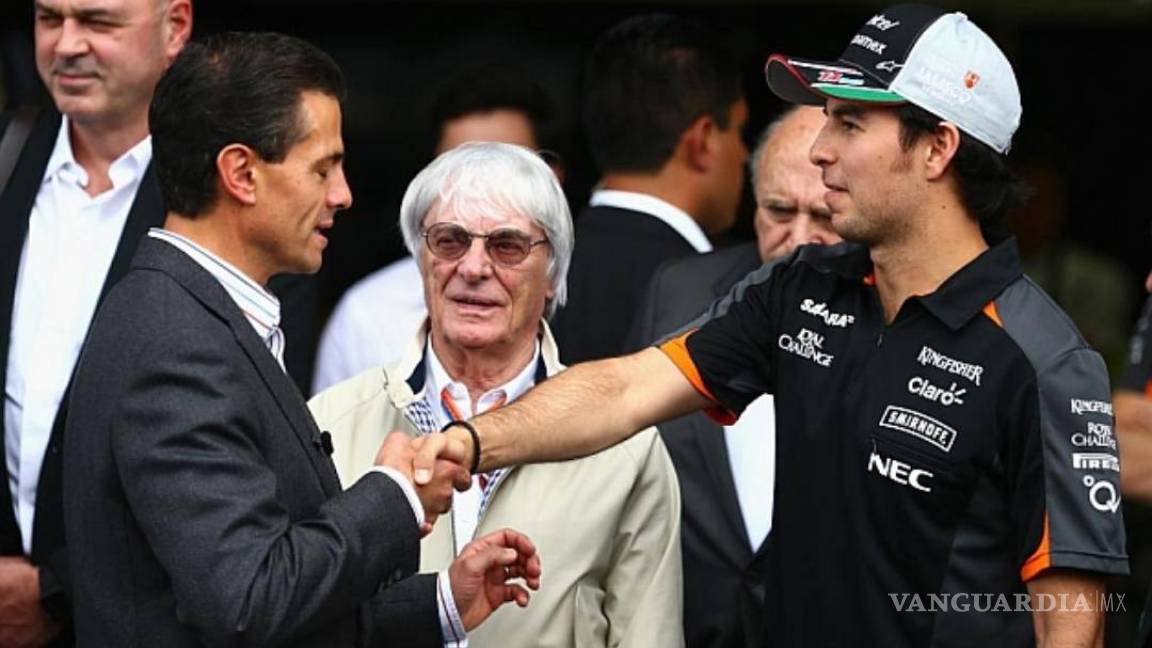 Peña Nieto recorre con Ecclestone circuito de F1 de México