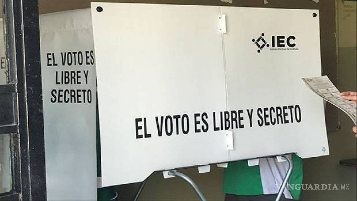 IEEM emite cartel para inhibir toma de fotos de su voto