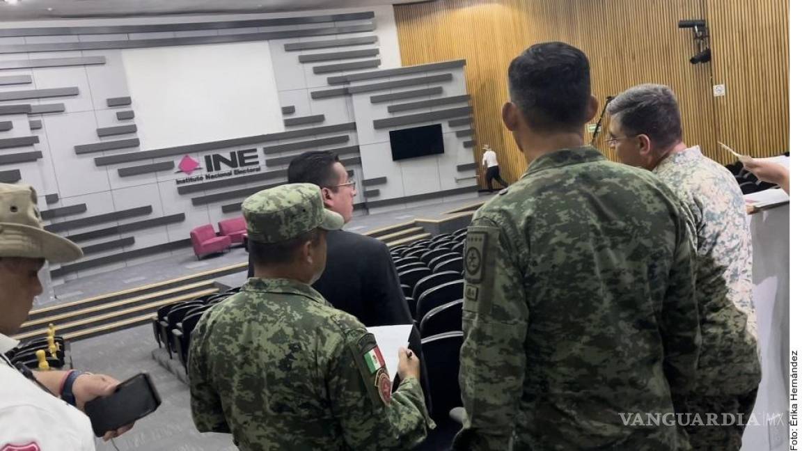 Militares resguardarán instalaciones del INE por el debate presidencial