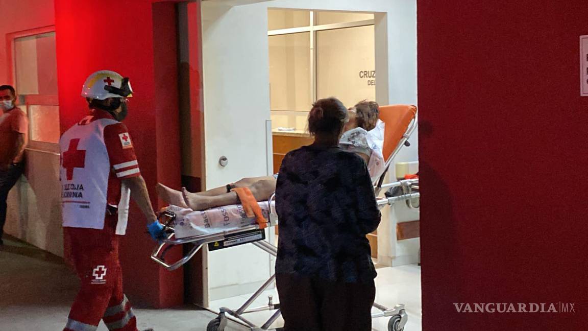 Se da a la fuga tras atropellar a una mujer en Saltillo