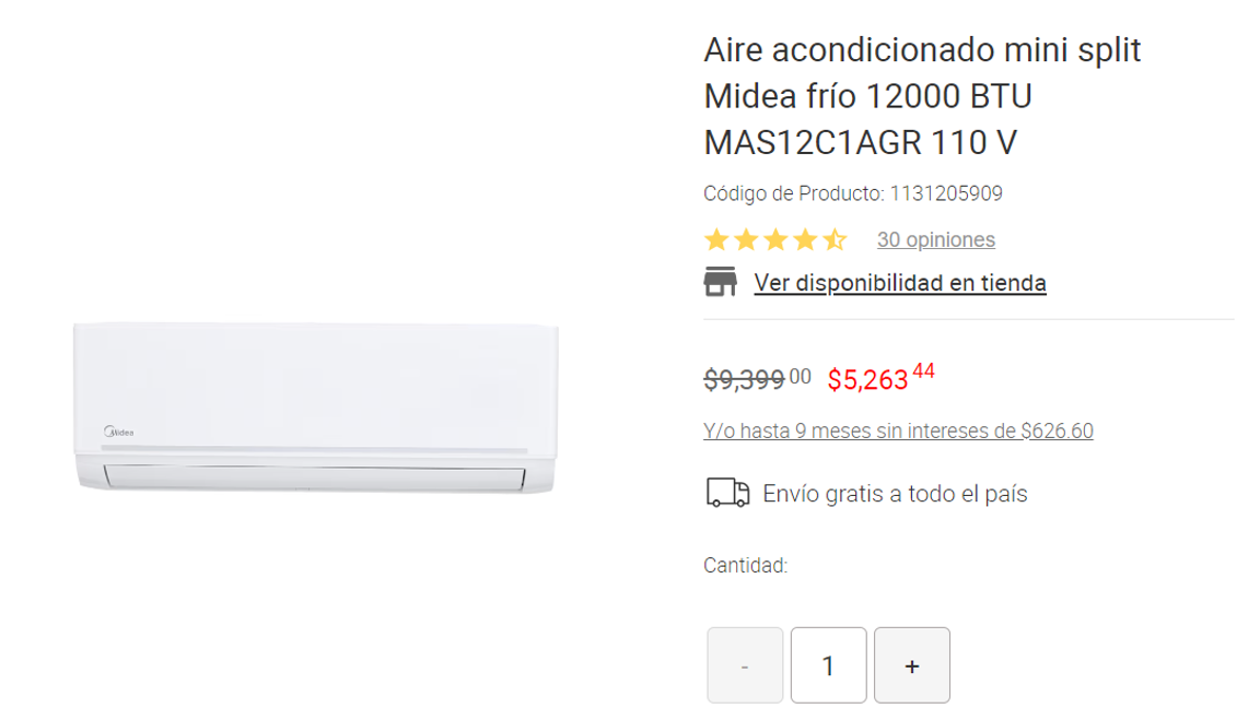 $!Liverpool lanza ‘Venta Nocturna’ por el Día del Padre; estas son las mejores ofertas en aires acondicionados