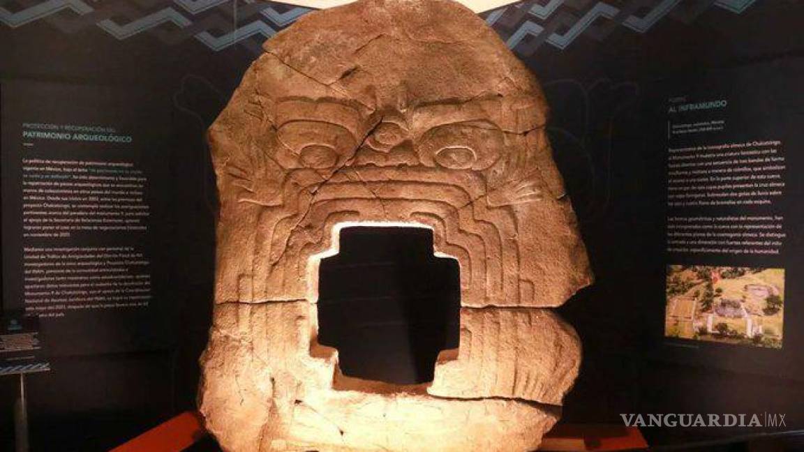 “El Monstruo de la tierra” llega a Morelos, es la pieza arqueológica más buscada por México