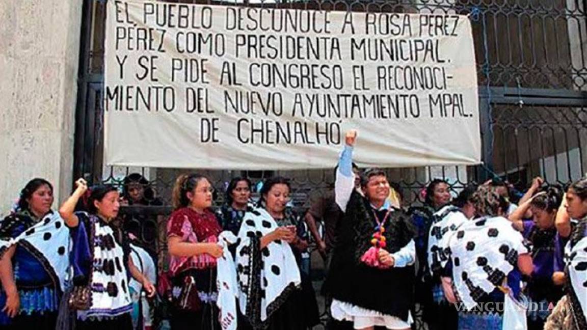 Piden desafuero de alcaldesa en Chiapas; suspenden clases por inseguridad