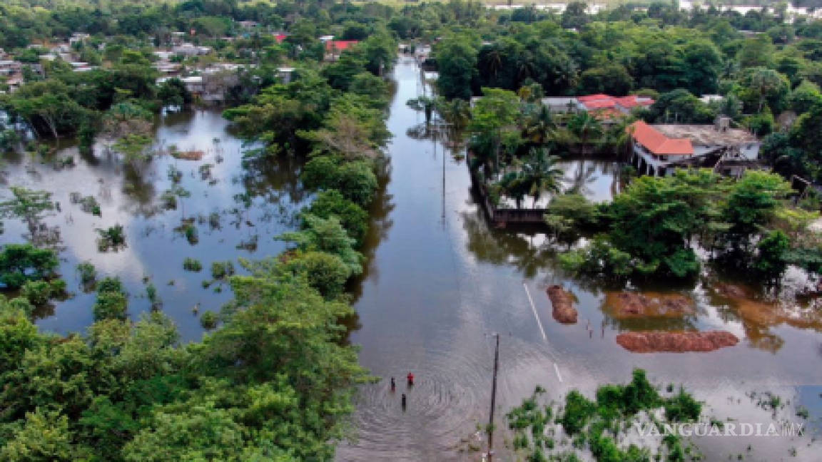 Alertan en Villahermosa por filtraciones del río Grijalva