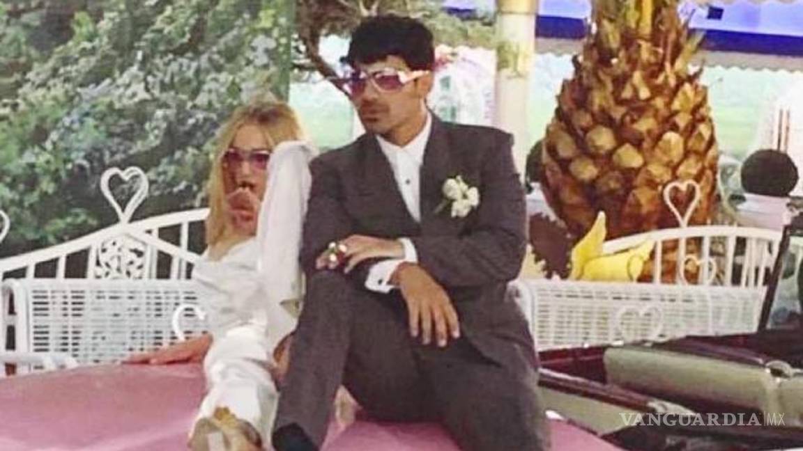 $!'Sansa Stark' y Joe Jonas ¡se casan en Las Vegas!