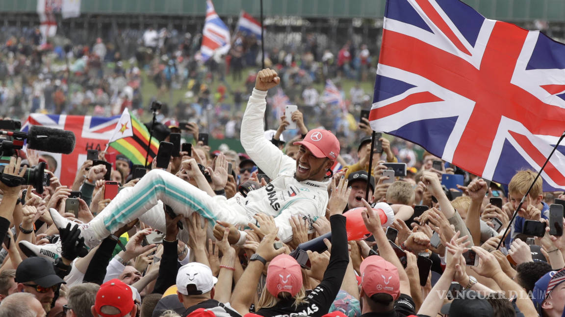 Hamilton se lleva el GP de Gran Bretaña