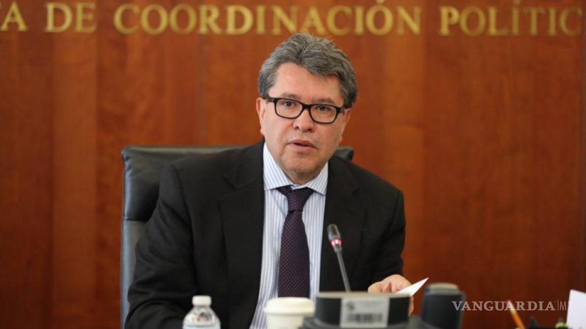 Monreal no descarta que Morena en el Senado promueva consulta contra ex presidentes