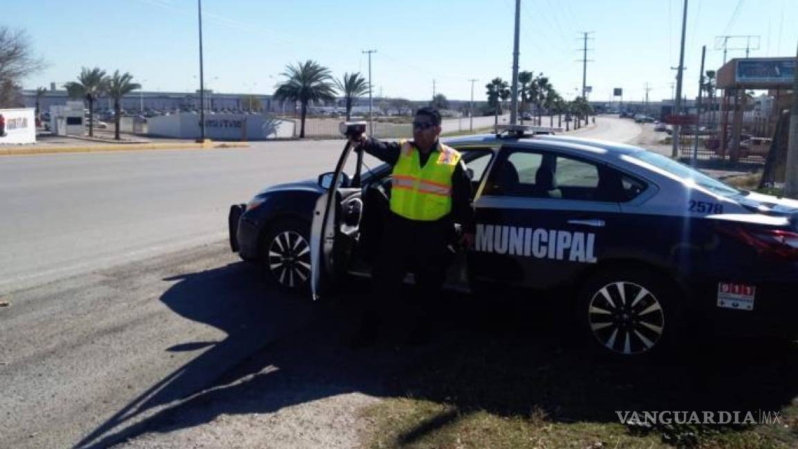 Ante incremento en accidentes viales, refuerzan Operativo Radar en Piedras Negras