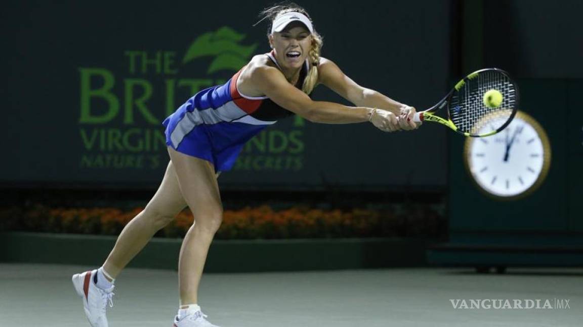 Caroline Wozniacki denunció amenazas de muerte en el Masters de Miami