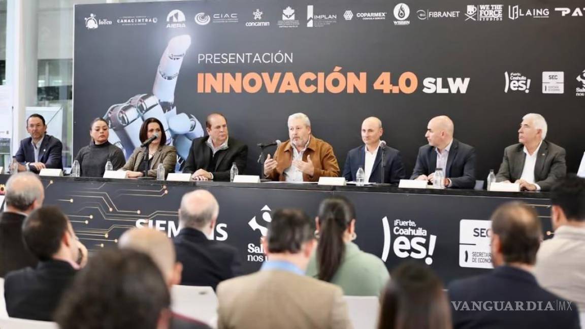 Arranca este miércoles evento Innovación 4.0, del Gobierno de Saltillo