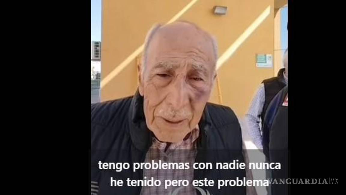 Comerciantes ofrecen cortesías y servicios gratuitos a don Daniel, adulto mayor agredido en Piedras Negras