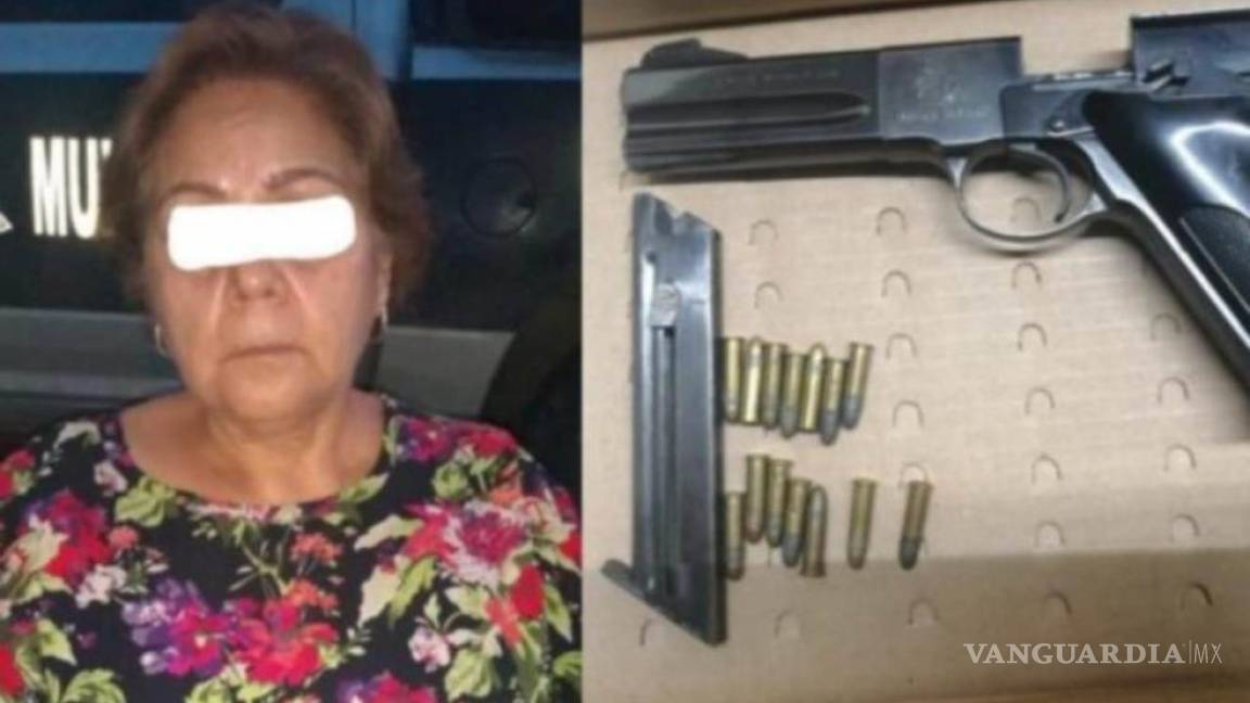 Detienen a 'abuelita' con armas y cartuchos en Guanajuato