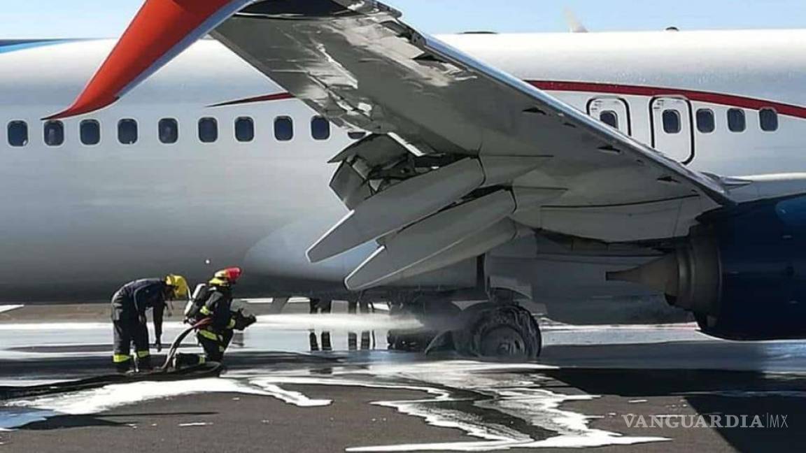 Cae rayo sobre avión en aeropuerto de Campeche; hay un herido