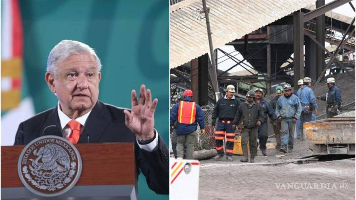 AMLO denuncia que se politizó el derrumbe de mina en Coahuila