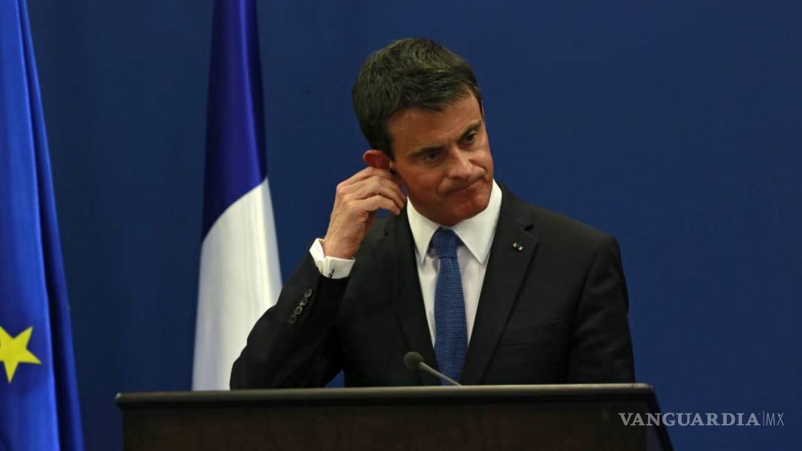 Acusa Valls a los huelguistas de atacar los intereses económicos de Francia