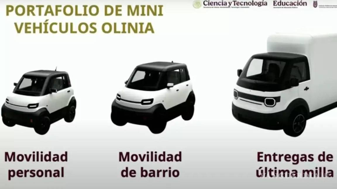 Sheinbaum presenta ‘Olinia’... auto eléctrico que costará entre 90 mil y 150 mil pesos