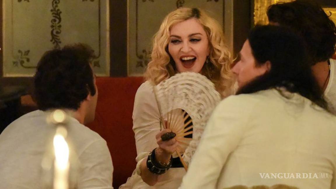 Música y baile en el cumpleaños de Madonna
