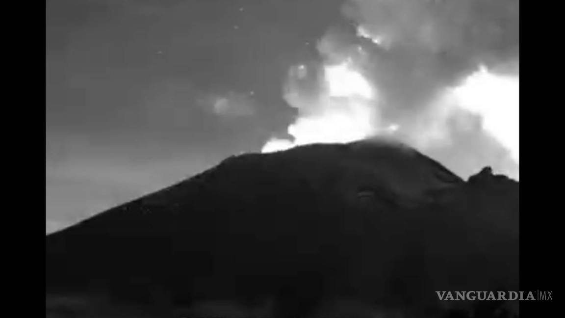 Explosión del Popocatépetl ¡Impactante!