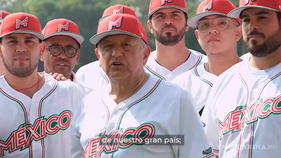 'Hay que macanear': AMLO invita a practicar deporte con selección de béisbol (video)