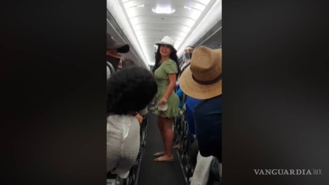 #LadyCOVID turista “impertinente” a bordo de avión en Cancún (VIDEO)