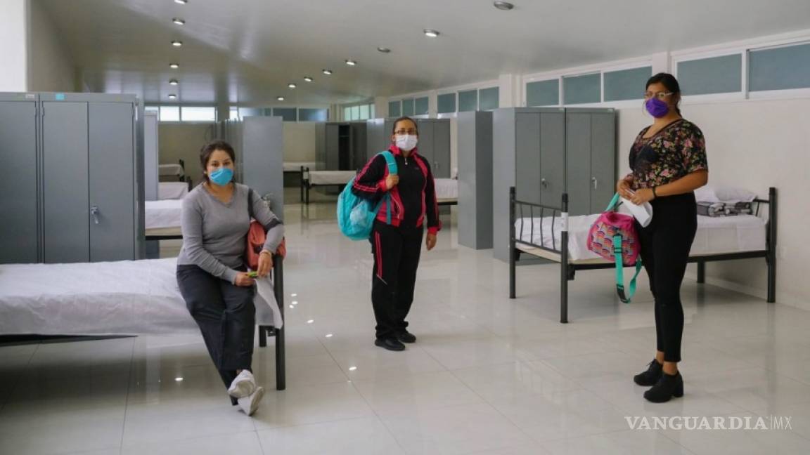 Los Pinos, antes residencia presidencial ahora hogar para personal de salud que atiende pacientes con COVID-19 (fotos)