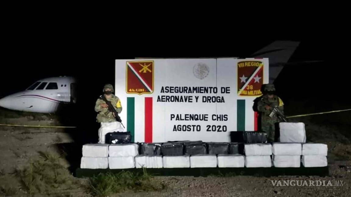 Ejército decomisa más de una tonelada de cocaína, valuada en 369 millones