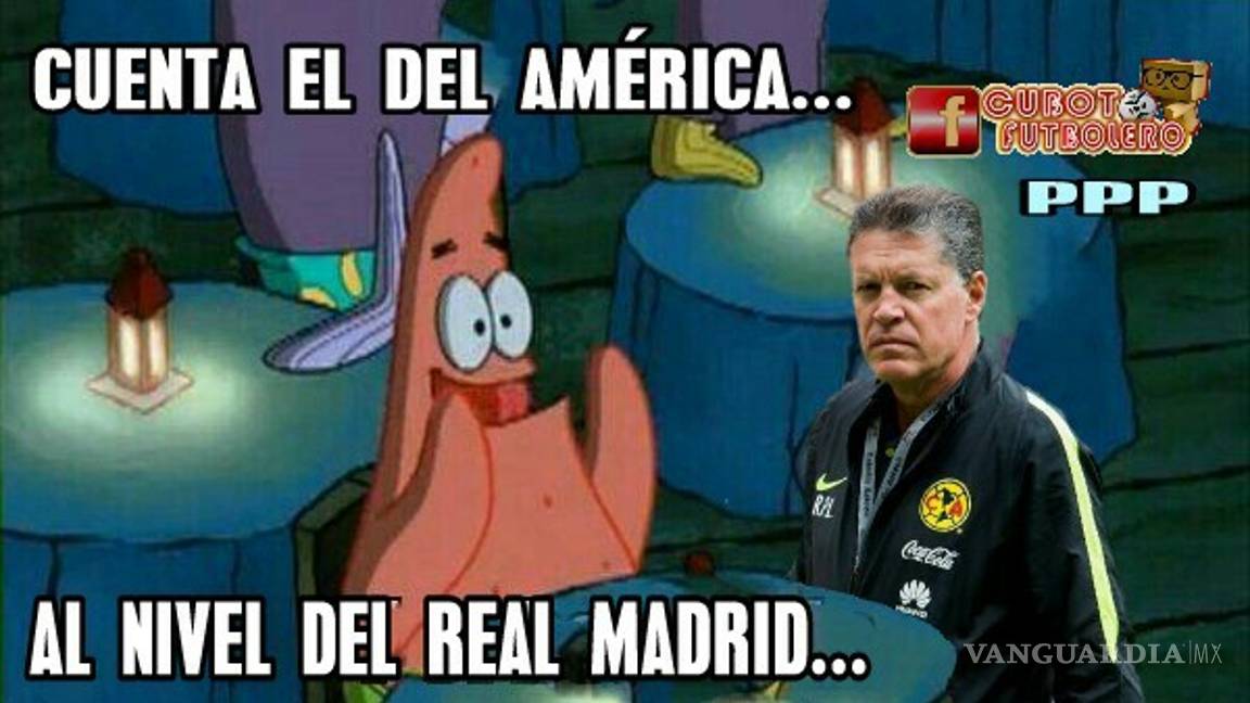 $!El América también perdió contra el Real Madrid en memes