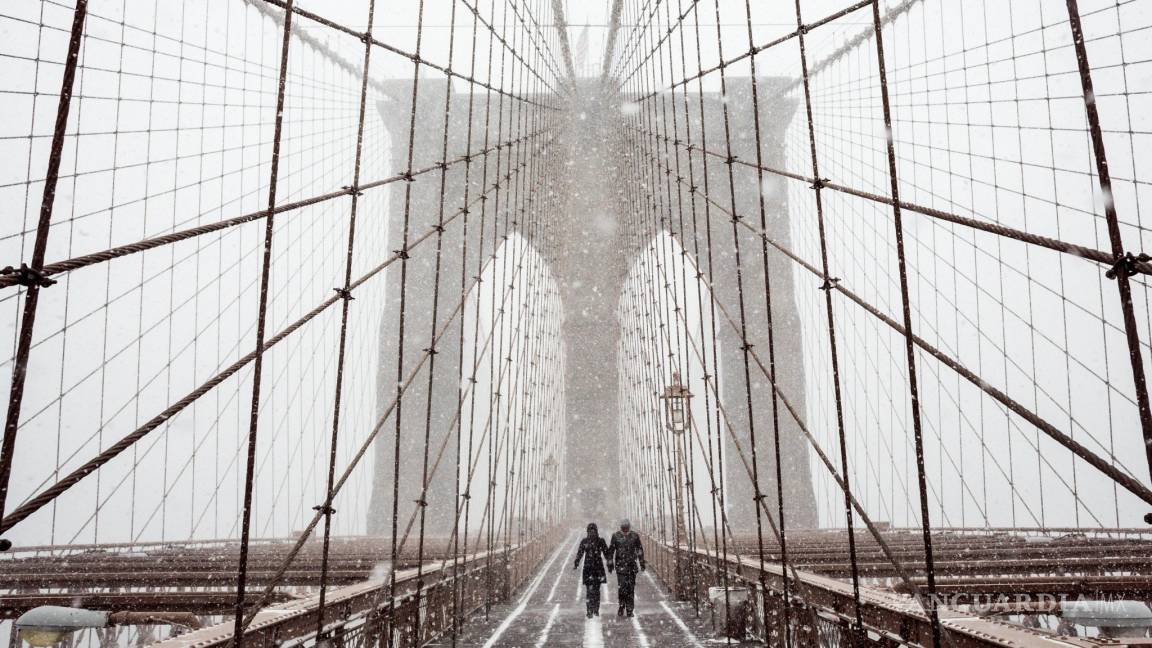 Nueva York padece por tormenta invernal