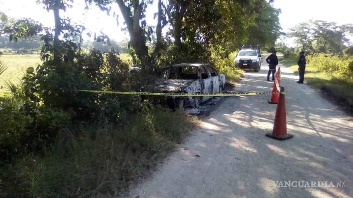 Una pareja fue asesinada e incinerada en Tabasco