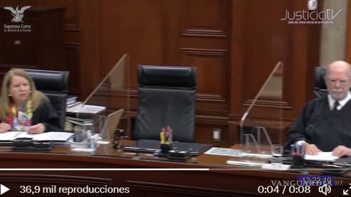 Ministra Yasmín Esquivel ‘desaparece’ de sesión de la Suprema Corte