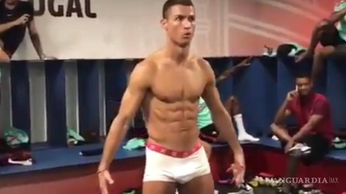 Cristiano Ronaldo aparece en ropa interior en 'Mannequin Challenge' de Portugal (video)