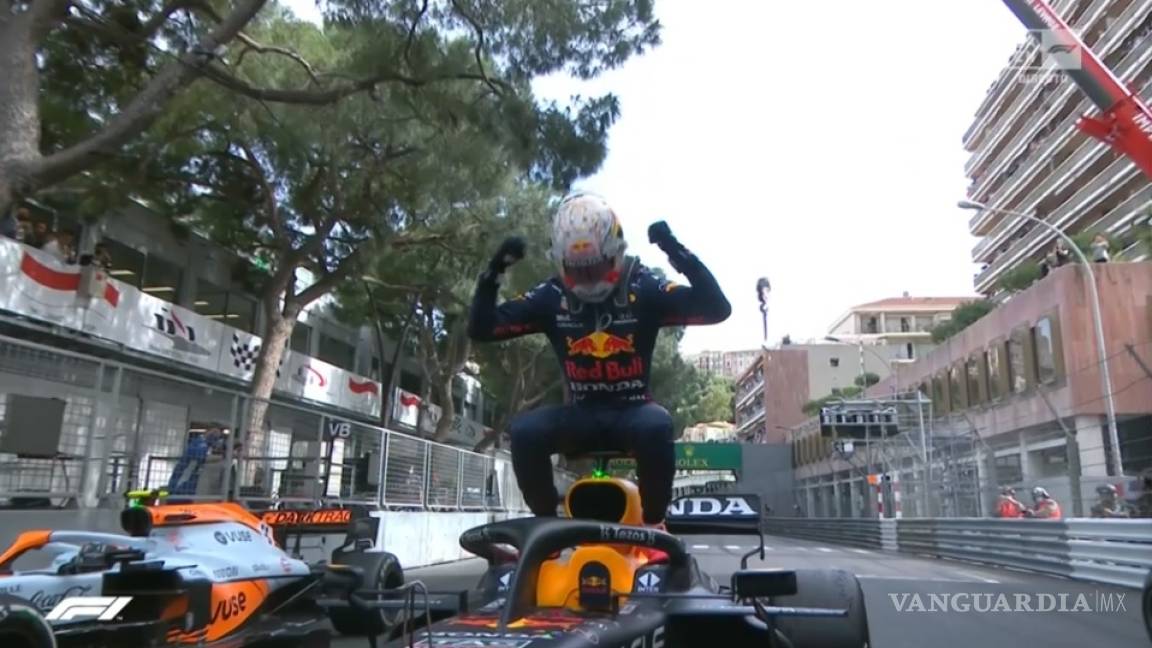Verstappen gana el GP de Mónaco; el mexicano 'Checo' Pérez queda en cuarto lugar