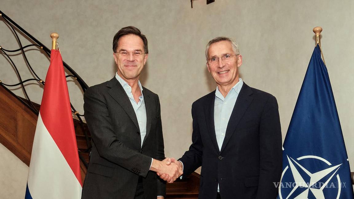 $!El Secretario General de la OTAN, Jens Stoltenberg, se reúne con el Primer Ministro de los Países Bajos, Mark Rutte.