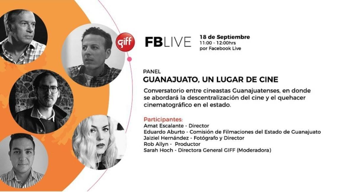 'Guanajuato, un lugar de cine', Jaiziel Hernández participará en charla en FB Live