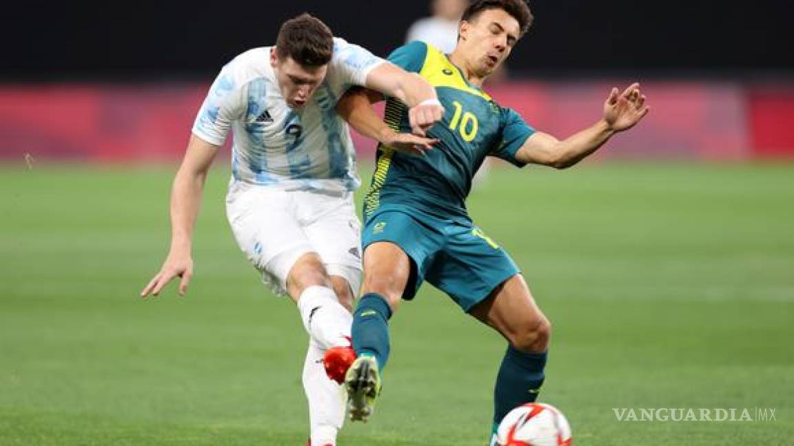 Australia sorprende a Argentina... la albiceleste cae 2-0 en el futbol varonil de Tokio 2020