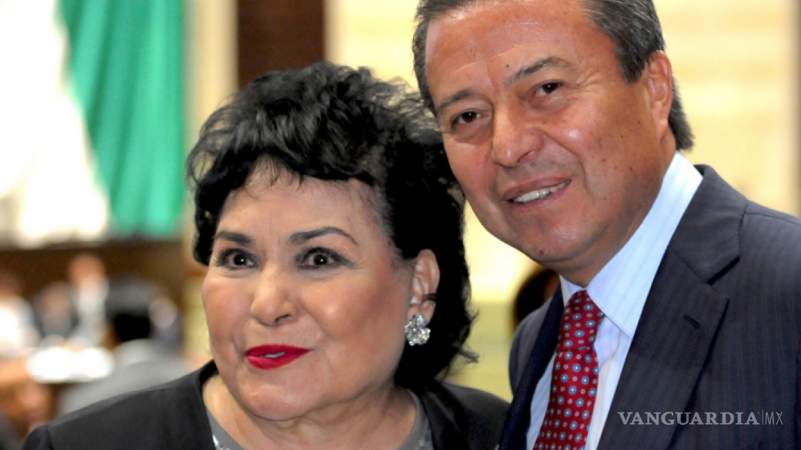 Carmen Salinas y César Camacho respaldan a Yunes Landa