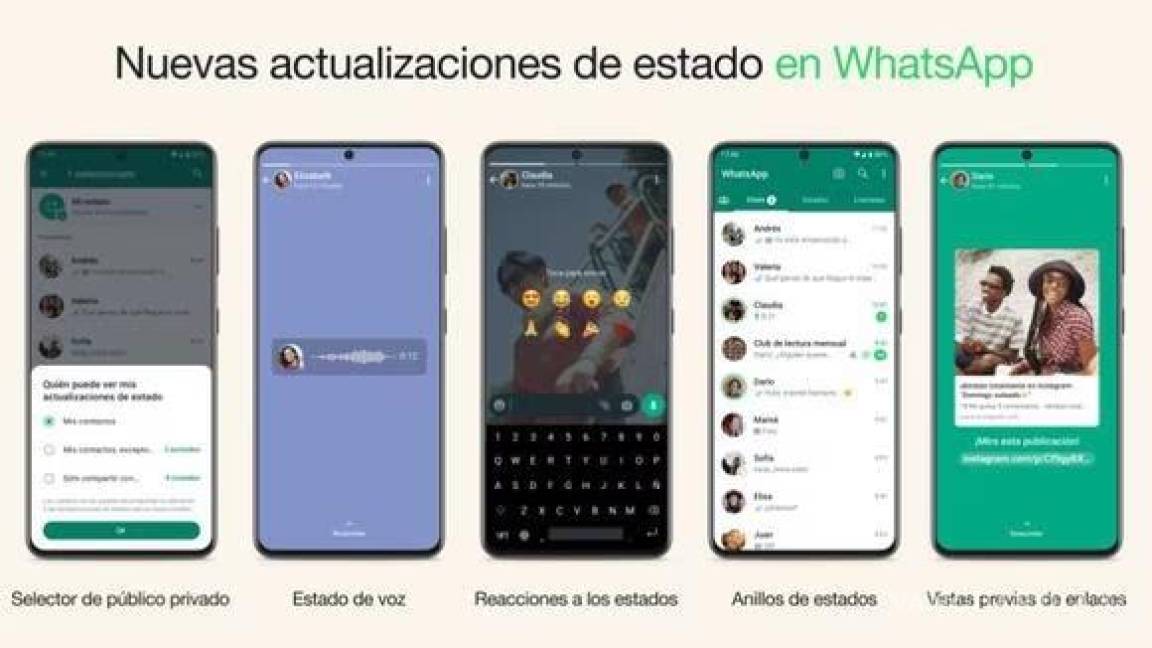 WhatsApp tendrá estados de voz