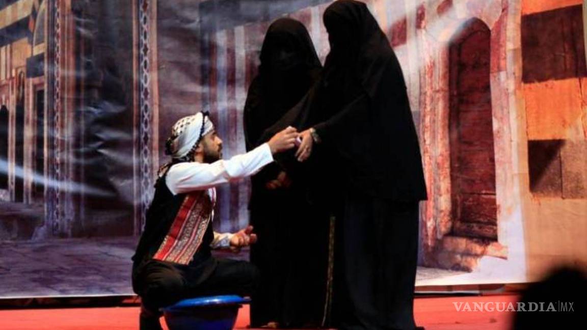$!Con teatro devuelven la sonrisa a un Yemen afectado por la guerra