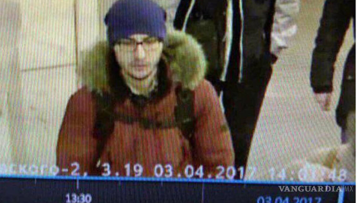 Joven de Kirguistán es el principal sospechoso del atentado de San Petersburgo