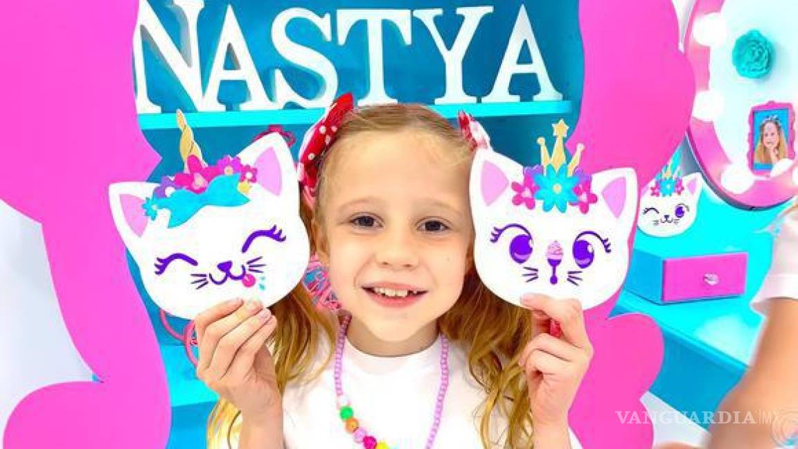 ¿Ya has visto a Nastya, la niña que genera millones en YouTube?