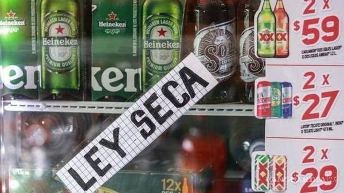 $!Cada elección se suspende la venta de alcohol horas antes de que comience la jornada de votación.