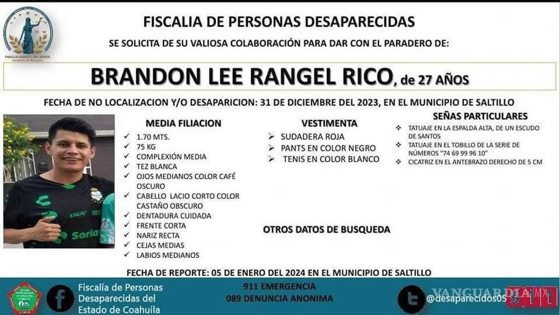 $!Lanzan fichas de búsqueda para dar con el paradero de tres personas desaparecidas en Saltillo