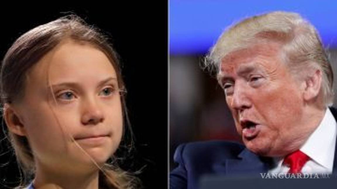 $!'No se ha hecho nada'... Greta Thunberg vs Donald Trump en Davos por el cambio climático