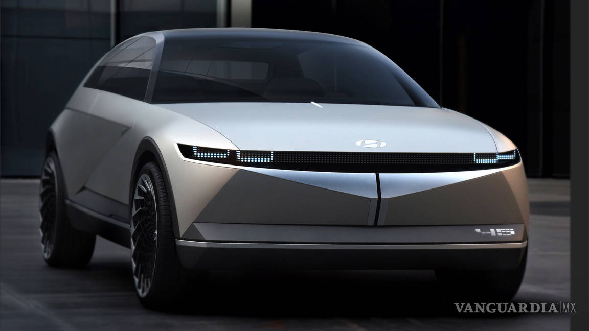 Hyundai 45 EV Concept, la marca recuerda su pasado pero mira al futuro con este SUV autónomo