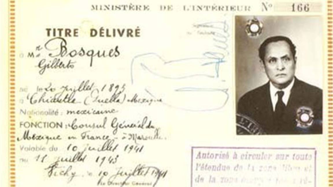 $!Gilberto Bosques, el mexicano que salvó a 40 mil judíos y republicanos españoles